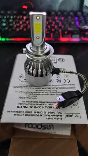 LED-uri auto H7 Hyundai Tucson 3 - imagine 6