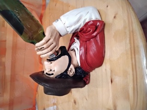 Suport sticle whiskey,  bere, vin, mexican, sigilat - imagine 2