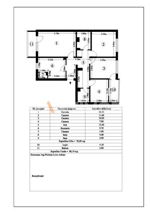 Apartament 4 camere  Astra cu parcare - imagine 21