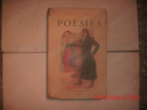 Poesies de Alfred de Musset.