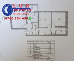 ID 3303 Apartament 3 camere   Cartier E3 - imagine 6