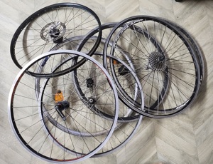 Roti jante bicicleta 26, 28, 29, cursiera  - imagine 4