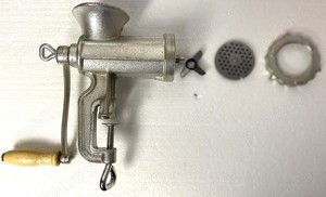 Masina Manuala Tocat Carne Nr.8, Aluminiu, Compacta, Utila - imagine 2