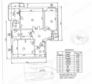 Vanzare ap. 3 camere, central,  Ploiesti - imagine 10