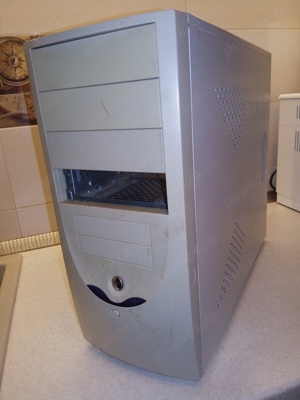 carcasa ATX tower clasica, alb bej