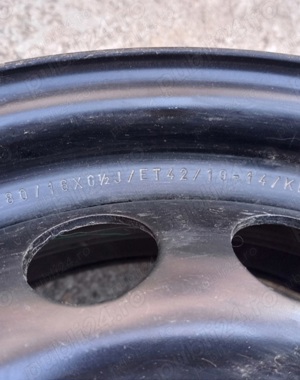 Jante tabla vw, seat, audi, mercedes, 5x112 , R16 in stare foarte buna - imagine 3