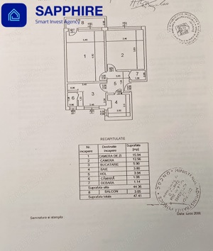 Apartament 2 camere metrou Eroii Revoluției, loc de parcare, bloc reabilitat, posibilitate centrală - imagine 12