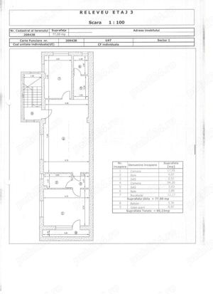 Dorobanti- Caragiale-apartament 3 camere, living 35mp open space B - imagine 8