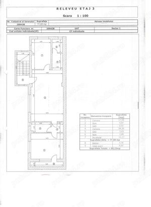 Dorobanti- Caragiale-apartament 3 camere, living 35mp open space B - imagine 9