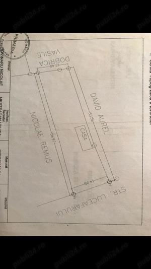 Vand teren Buftea 722m2 