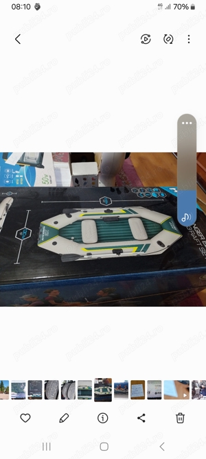 vand barca pneumatica noua - imagine 3