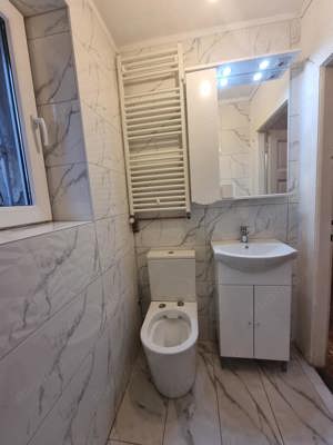 Lavoar chiuveta baie 49x40cm cu masca si dulap cu oglinda, iluminare, priza - imagine 5