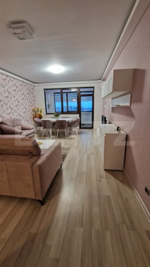 Apartament 2 camere, 79 mp, mobilat utilat complect, lux, zona Tractorul - imagine 3