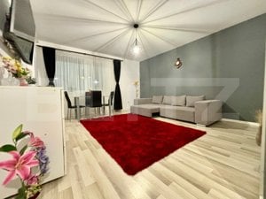 Apartament de lux, 1 camera decomandata, zona Teilor! - imagine 2