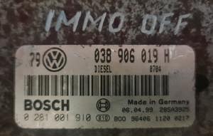 Calculator VW BORA 038906019H 0281001910 - imagine 2