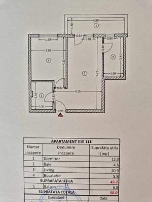 Apartament 2 camere direct proprietar - imagine 7