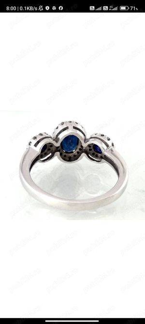 Inel aUr cu diamante