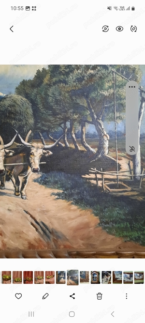Vând tablouri pictate în ulei pe pânză  - imagine 3