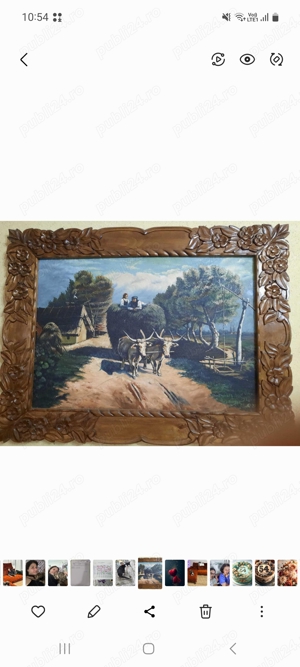 Vând tablouri pictate în ulei pe pânză  - imagine 4