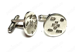 butoni vintage din argint 925