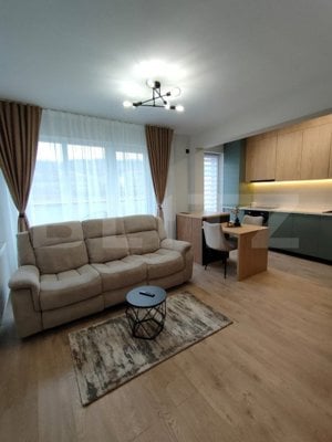 Apartament 2 camere, 43mp, LUX, terasa, parcare subterana, zona Tera