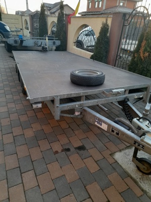 Trailer de inchiriat, platforma de inchiriat, remorca de inchiriat, trailer doua pozitii, remorci 