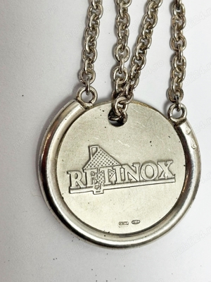 breloc vintage din argint 800