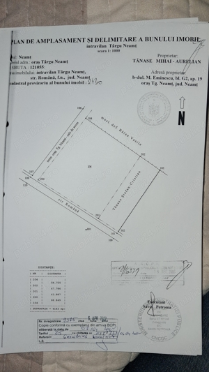 Teren intravilan 4183 zona  rezidențială toate utilitatile - imagine 2