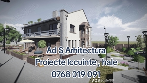 Birou proiectare si arhitectura - proiecte case , locuinte , etc. - Autorizatie de construire - DTAC