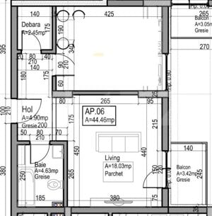 Apartament 2 camere, finisat, intermediar, 44mp, Dambul Rotund - imagine 8