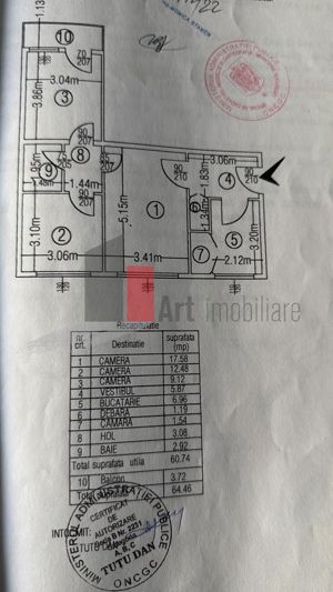 Apartament 3 camere Titan - imagine 10