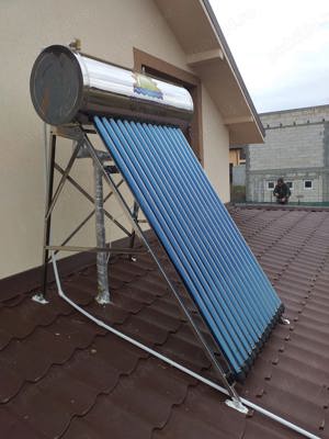 Panou solar apa calda presurizat   integral INOX   200 L (20 tuburi 58 1800)
