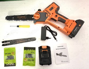 Drujba cu acumulator 2x62V, lama 20cm Pachet Extra 399 lei - imagine 2