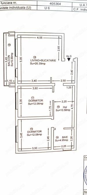 Vând apartament 3 camere și 2 locuri de parcare in Dumbrăvița  - imagine 8