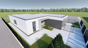 CASĂ tip DUPLEX pe parter în Săcălaz, cartier Europa, suprafață utilă 90 mp, preț 149900 euro - imagine 3