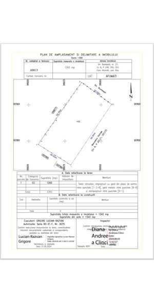 Teren intravilan 1343 mp - Afumati - imagine 3