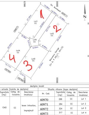 Teren intravilan 1343 mp - Afumati - imagine 4