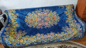 Cuvertura de pat siriana confectionata in anul 1970 - imagine 3