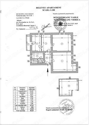 P-ta Domenii | Grivita metrou | 1 Mai metrou | Apartament in Vila, Curte, Boxa - imagine 8