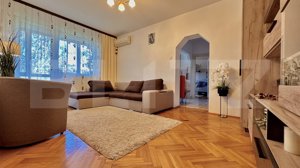 Apartament 3 camere, 59 mp, mobilat/utilat, zona Rogerius - imagine 2