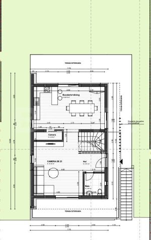 Casa individuala | 5 camere | D + P + E | 186 mp. | Teren 415 mp. - imagine 5