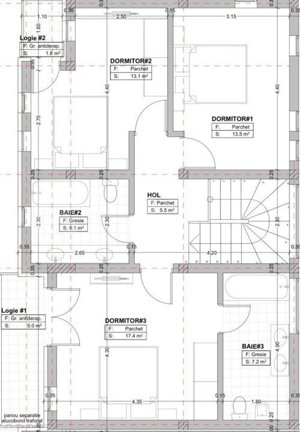 Case cuplate , P + E, 4 camere, 120 mp, 250 teren, complex de case, zona Terra  - imagine 3