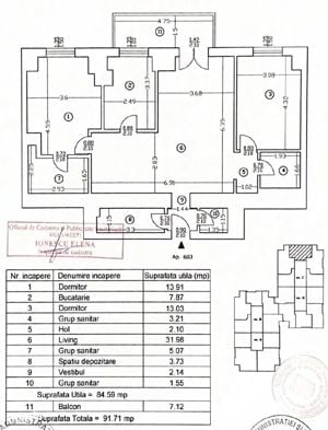 Apartament 3 camere cu garaj în UpGround Residence Pipera - imagine 16