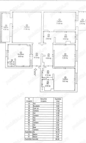 Apartament cu 4 camere în Calea Girocului decomandat - imagine 6