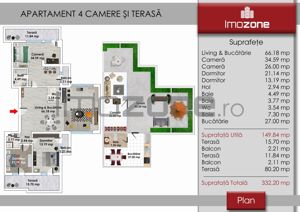 DRUMUL TABEREI -  4 CAMERE, 3 BAI, 321MP UTILI,  BLOC FINALIZAT,  LIVING 66MP! - imagine 2