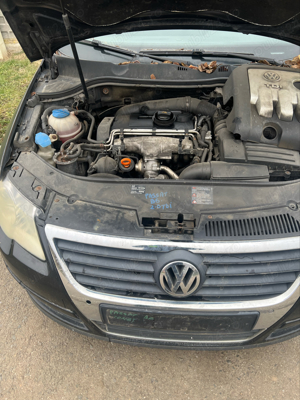 fata passat b6 complet bara fata faruri capota aripi trager aripi radiatoare motor 1.9 tdi - 2.0 tdi - imagine 2