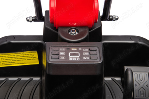 Excavator electric Kinderauto X7 2x 55W, 12V-12Ah, Premium - imagine 5