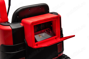 Excavator electric Kinderauto X7 2x 55W, 12V-12Ah, Premium - imagine 3