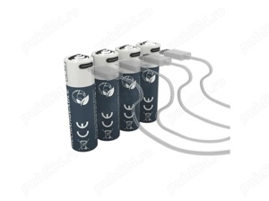 Acumulatori reincarcabili Li-Ion AA 1,5V Litiu Lithium USB C