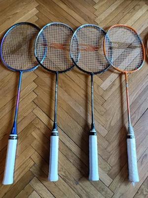 Rachete badminton profesionale din fibra de carbon, Yonex, Carlton - imagine 4
